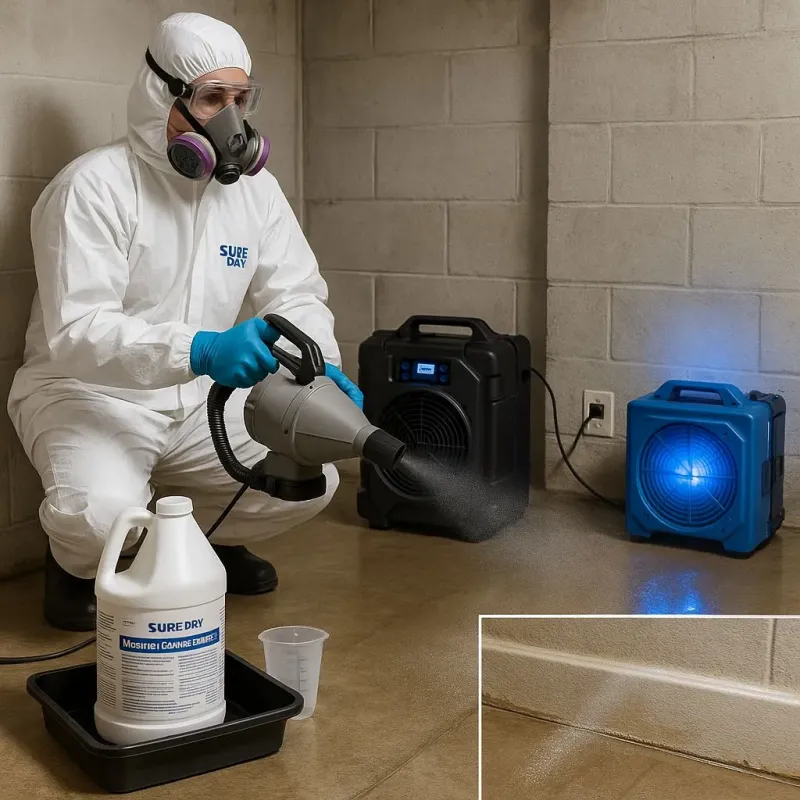 Sanitization and Odor Removal process in Willowick, OH
