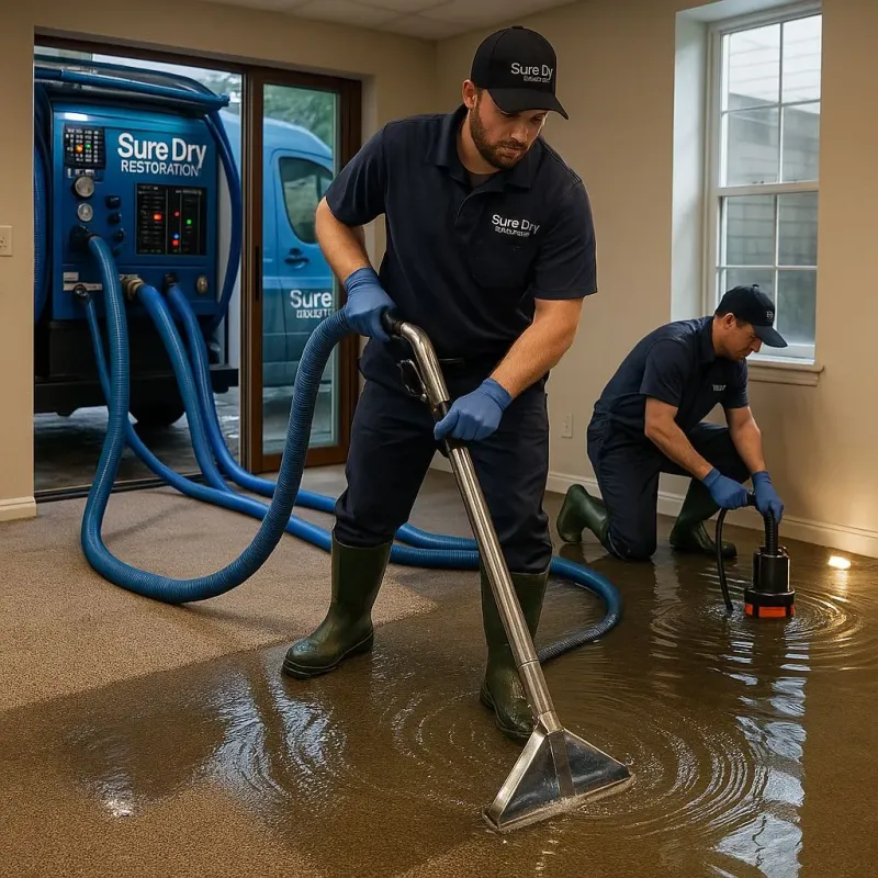 Water Extraction and Removal process in Willowick, OH